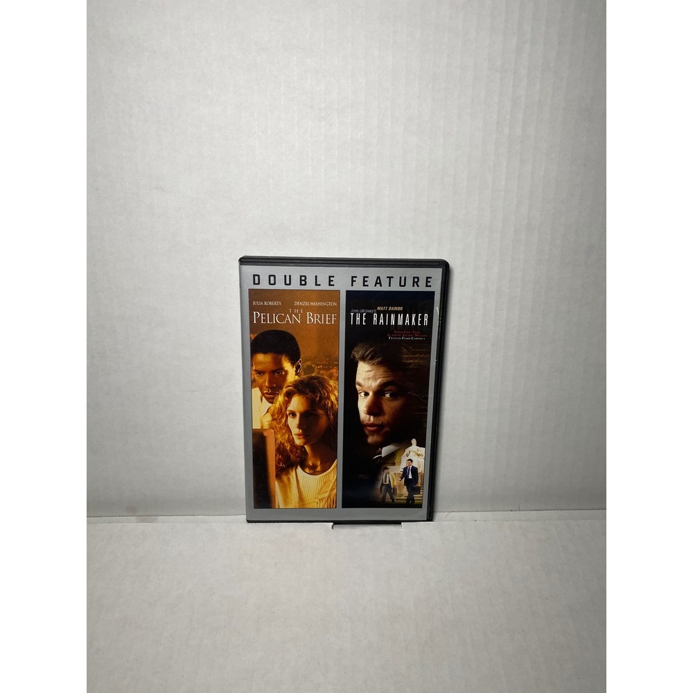 The Pelican Brief / The Rainmaker Double Feature DVD John Grisham Widescreen